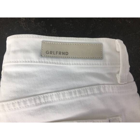 GRLFRND Naomi Florence White Jeans Size 27 - Picture 3 of 12